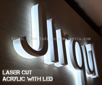Laser Cut Acrylic with LED