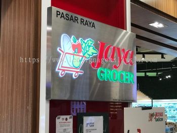 LED Signage 3D Lettering with Metal Box Base
