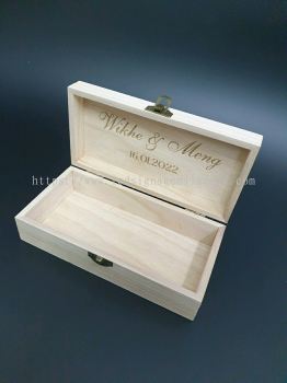 Wooden Box Laser Engraving Service