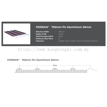 PU ALUMINIUM ROOFING