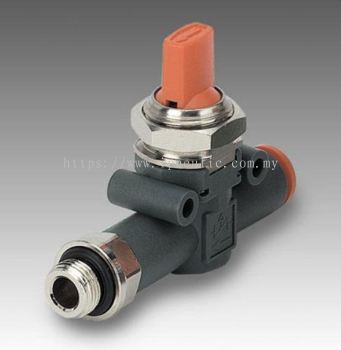 IN-LINE SHUT-OFF VALVE V3V L & V2V L-- V2V-V3V THREAD-PIPE