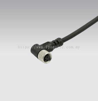 ACCESSORIES FOR SERIES PLT-10-- M8 F 3 PIN 90掳 CONNECTOR H-FLEX CL6