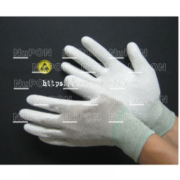 Conductive PU Palm Coated Gloves