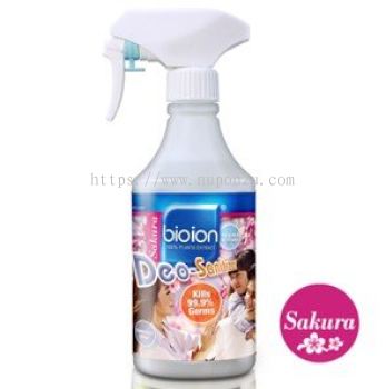 Bioion Deo-Sanitizer - Sakura Scent - 500ML