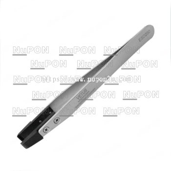 ESD-250 ESD Replaceable Tip Stainless Steel Tweezers