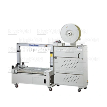 Automatic on-line cartons strapper