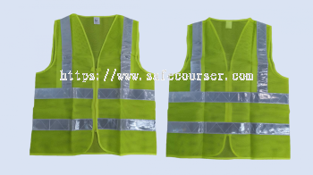 4 PVC Reflective Netting Safety Vest 