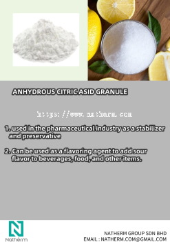 ANHYDROUS CITRIC ASID GRANULE