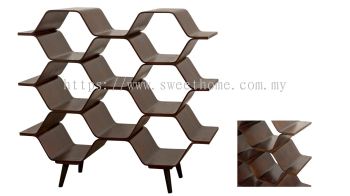 Hexagon Display Rack