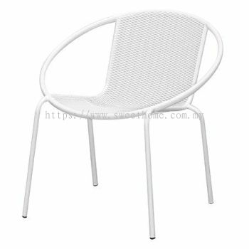 Outdoor Lounge Chair - Sandy White