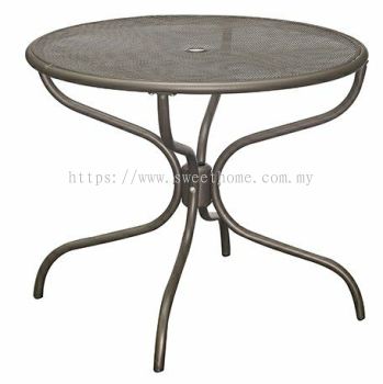 Outdoor Steel Table - Sandy Coffee