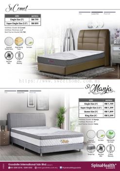 Exclusive Set Goodnite Mattress with Bedframes Set Katil dengan tilam Offer Queen King 