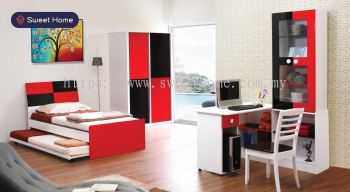 Kid's Bedroom Set Children's Bedroom Set Colorful Bedroom Set Almari Kanak-Kanak