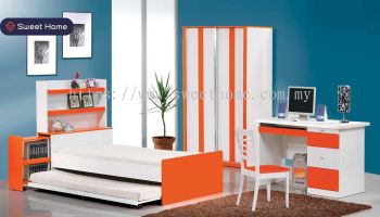 Kid's Bedroom Set Children's Bedroom Set Colorful Bedroom Set Almari Kanak-Kanak