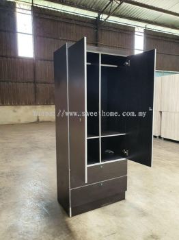 best Wardrobe Almari penang bertam kepala batas bukit mertajam sungai bakap jawi sunhai dua dark drey Design designer 