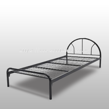 Single Metal Bedframe for Hoster Dormitory Asrama Sekolah