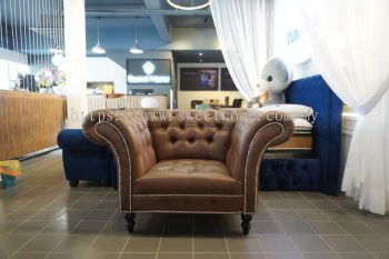 Chesterfiels sofa Taman Harmorni Kulim Kedah set Sweet Home