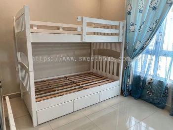 bunk bed double decker woodend single queen double decker with storage. 