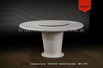 6ft Round Marble Dinning Table Supplier Penang