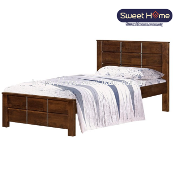   Single Super Single  Wooden Bedframe ATN 8252(W) 3ft 3.5ft