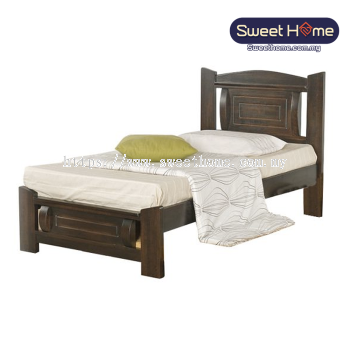   Single Super Single  Wooden Bedframe ATN 9221(W) 3ft 3.5ft