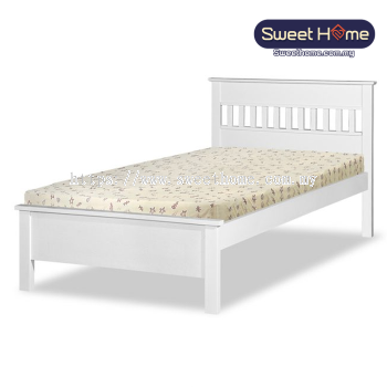   Single Super Single  Wooden Bedframe ATN 291(WH) 3ft 3.5ft