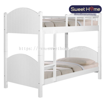   Single Super Single  Wooden Double Decker Bedframe 3ft 3.5ft