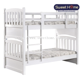   Single Super Single  Wooden Double Decker Bedframe 3ft 3.5ft