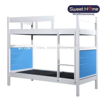   Single Super Single  Wooden Double Decker Bedframe CS 7215 3ft 3.5ft