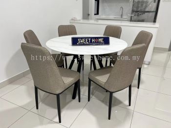 Round Marble sintered Dinning Table Penang 