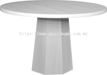 Round dining table