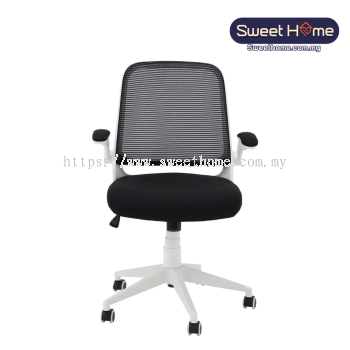 Low Back Mesh Office Chair with Ergonomic Design & Armrest | Office Chair Penang