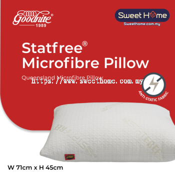 Goodnite Statfree Queensland Microfiber Pillow 71cm x 45cm x 1.3kg