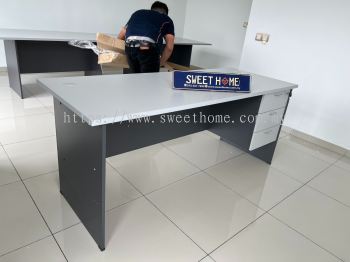 Office Table & Office Chair with Conference Office Table deliver at Taman Merbau Jaya Butterworth Penang