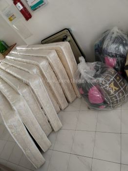 Tilam Bujang Single Mattress Asrama & Cotton Pillow Lorong Perusahaan Perai Penang