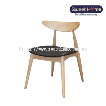 KP 08 High Quality Solid Wood Dining Cafe & Restaurant Chair | Cafe Furniture Penang