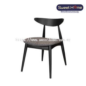 KP 09 High Quality Solid Wood Dining Cafe & Restaurant Chair | Cafe Furniture Penang