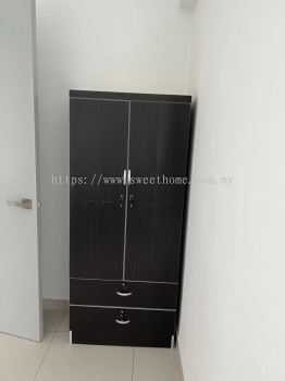 Budget Wooden Wardrobe Almari Baju Kayu Paling Murah Penang & Area Kulim ,Ipoh,Sungai Petani