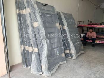 Powder Coat Metal Double Decker Bunk Bedframe | Area Penang Kedah Perlis Kulim Ipoh Klang