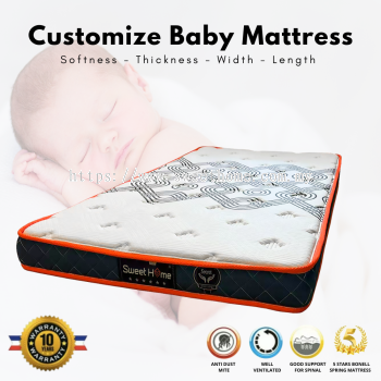 Customize Baby Mattress Bed High Quality Coconut Fibre and Latex