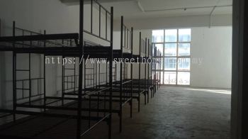 Whole Hostel Set Up Furniture | Tilam Asrama Single Murah | Doubled Decker Besi | Metal Hanging Clothes Ampaian Baju deliver to Shah Alam Selangor