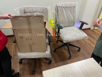 Office Chair Reupholstery deliver to Clinic Dr KPJ Seberang Jaya | Office Chair Penang