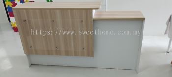 Modern Reception Counter Table Desk Deliver to Penang Island | Office Furniture Penang