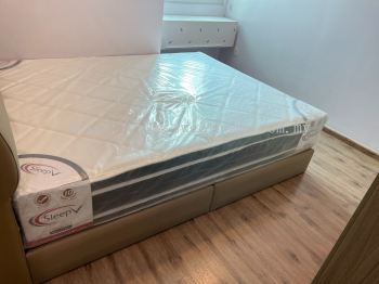 Queen Sized Bedframe | Queen Mattress | Wardrobe Baju Murah | Deliver To Bagan Butterworth Penang