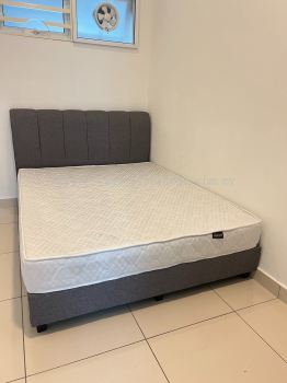 Queen Sized Bedframe | Queen Mattress | Wardrobe Baju Murah | Deliver To Bagan Butterworth Penang