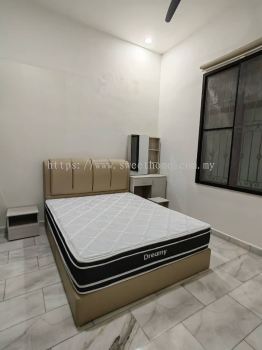 Single & Queen Bed frame | Single & King Mattress | Sliding Door Wardrobe | Bedroom Furniture Shop Penang