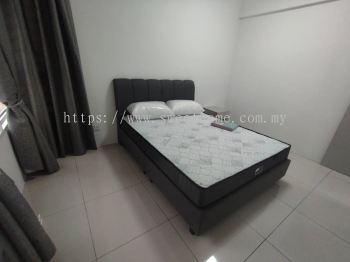 Queen Size Bed | Fibre King Tilam Mattress Queen Area Bandar Cassia Batu Kawan Penang