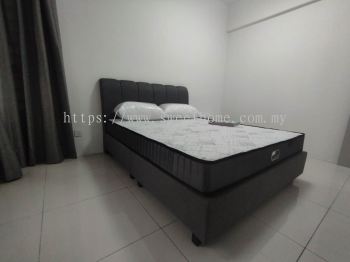 Queen Size Bed | Fibre King Tilam Mattress Queen Area Bandar Cassia Batu Kawan Penang