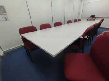 Rectangle Conference Meeting Table | Meja Mesyuarat Besar Murah deliver to Masjid Ibadur Rahman Kepala Batas Penang