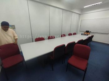 Rectangle Conference Meeting Table | Meja Mesyuarat Besar Murah deliver to Masjid Ibadur Rahman Kepala Batas Penang